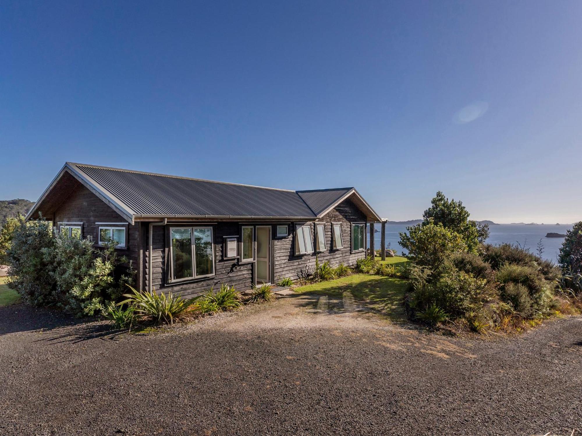The Grandstand - Hahei Holiday Home Exteriör bild