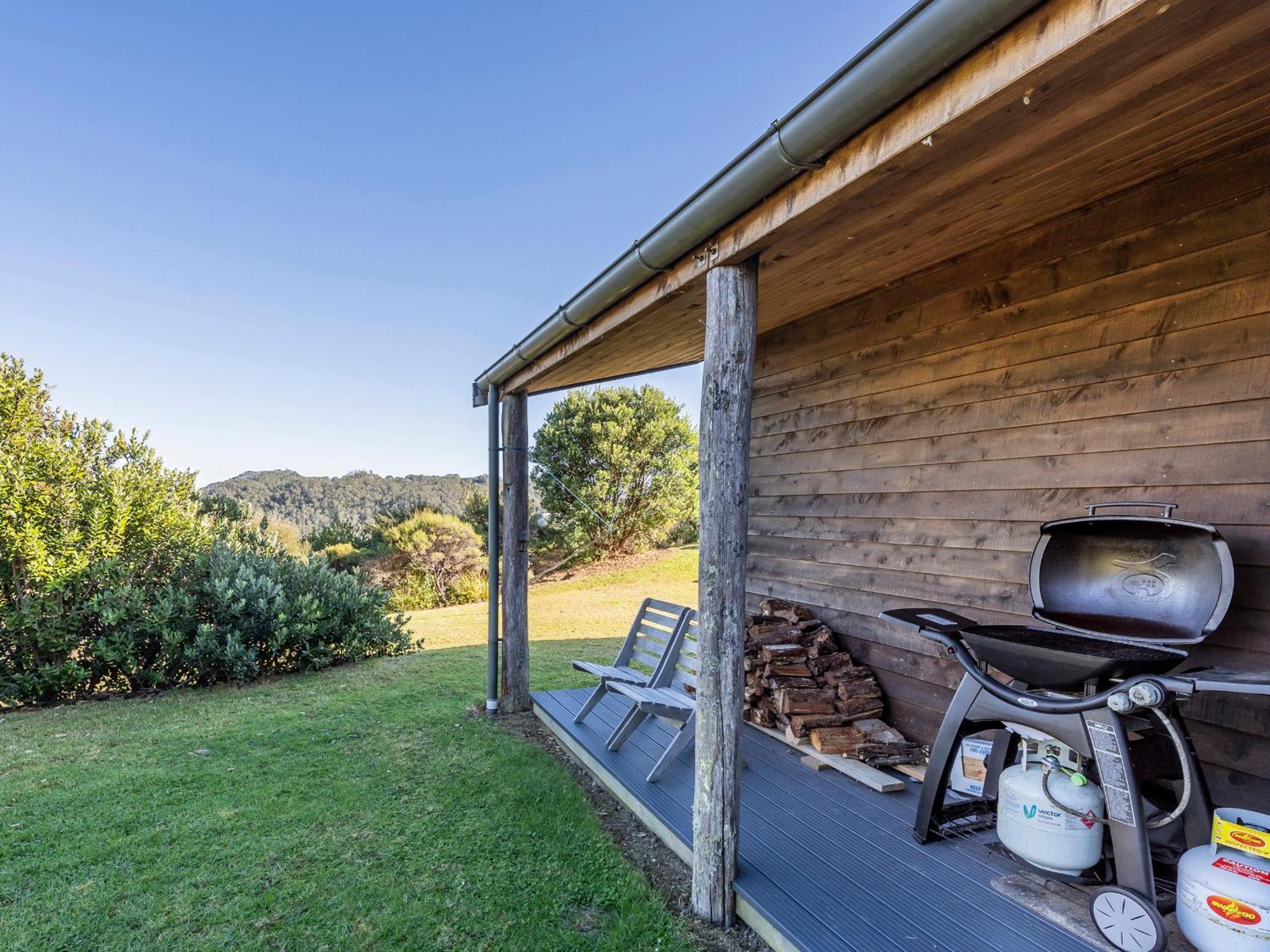 The Grandstand - Hahei Holiday Home Exteriör bild